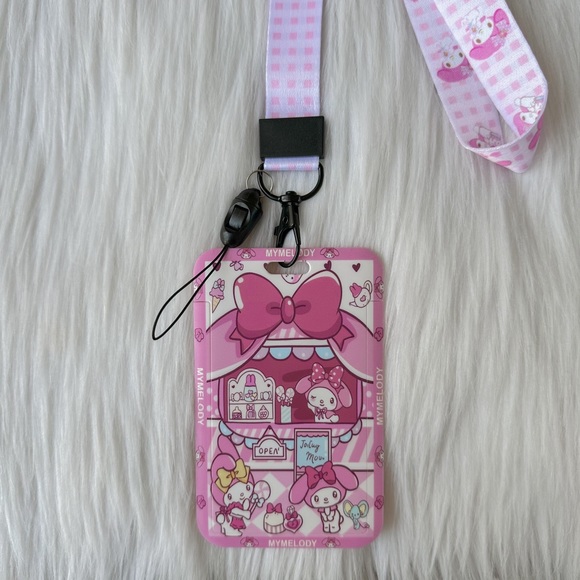My Melody sanrio lanyard with Id/ card holder - Picture 2 of 4
